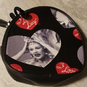 I Love Lucy Black Bag As Is